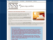 Tablet Screenshot of innsofthecorps.com